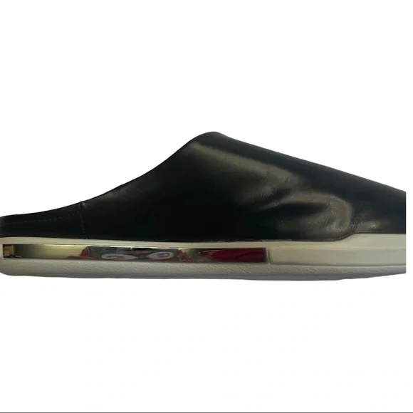 Sold on eBay ECCO Simpil Ballerina Black Leather Slip On Mules EU41 - Picture 9 of 11